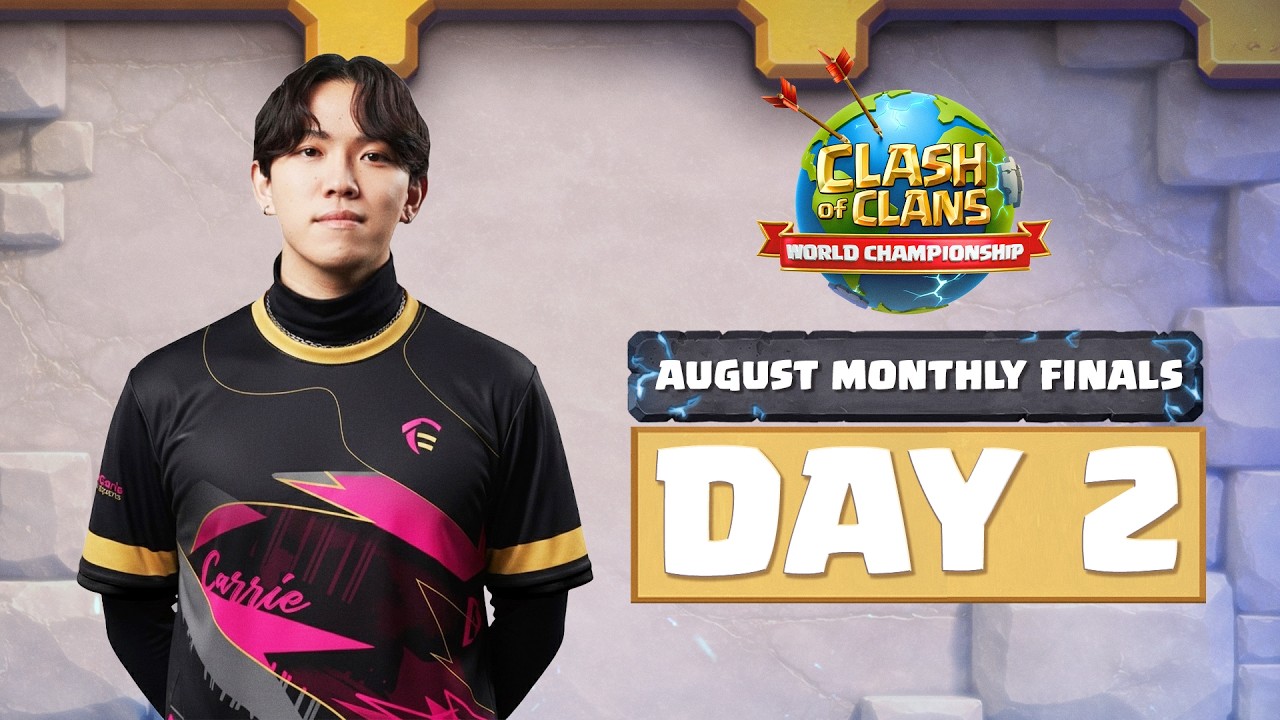 World Championship: August Monthly Finals | Day 2 | #ClashWorlds | Clash of Clans