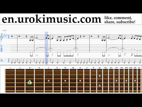How to Play Guitar P!nk - What About Us Tabs Part#2 um-i352
