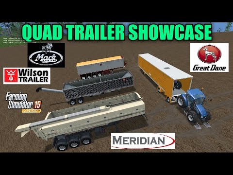 Farming Simulator 15 - Quad Trailer Showcase "Mod Review"