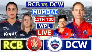 🔴Live: Delhi Capitals vs Royal Challengers Bangalore Womens WPL live Score | RCB W vs DC W Live WPL