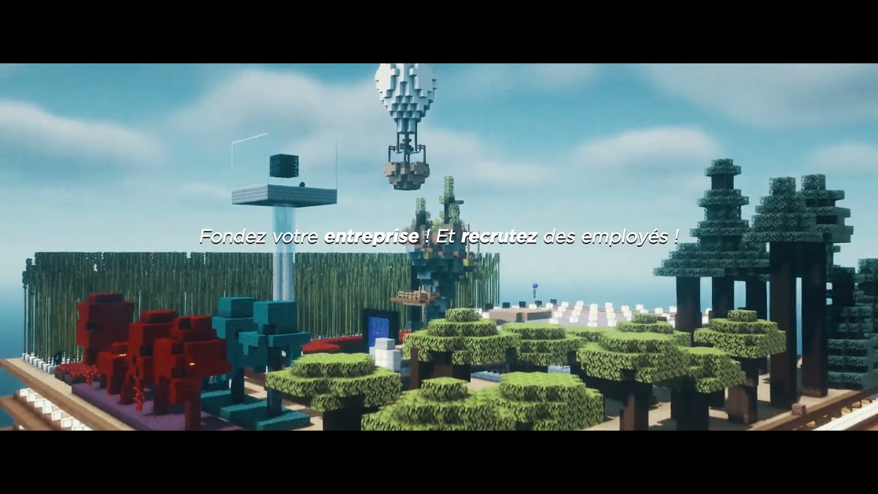 Aperçu vidéo de FRENCHSKY - SKYBLOCK 1.20.3 CAPITALISTE | Farming & Usine