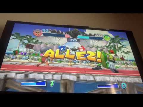 Mario & Sonic at the Olympic Games - Alfonso Loses To Shadow in Dream Fencing