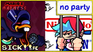Cover art for FNF: MARIO MADNESS V2 - No party