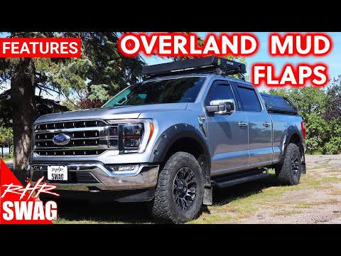 Putco Black HEX Mud Skin Overlanding Mud Flaps - RHRSwag.com