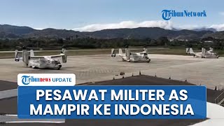 Detik-detik 3 Pesawat Militer AS Mendarat di Labuan Bajo, Pihak Bandara Komodo Ungkap Tujuannya