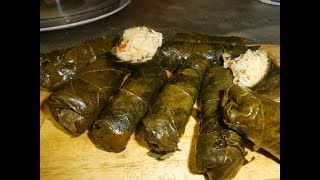 מתכון לעלי גפן ממולאים צמחוניים/ טבעוניים