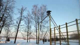 preview picture of video 'Žiemos triukai Linkuvoje  By Bleideris / LINKUVA'
