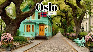 OSLO, NORWAY 🇳🇴 - IN THE SUMMER- 4K HDR WALKING TOUR
