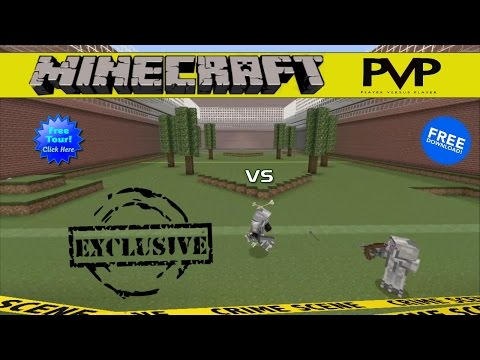 Minecraft | Practice Your PVP Skills [Free Download] Arena(s) X 4