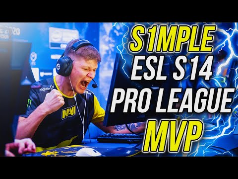 S1MPLE - MVP OF ESL SEASON 14 PRO LEAGUE!! CS:GO