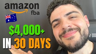 I Made Over $4,000 In 30 Days On Amazon FBA Australia With THIS (Product Reveal)