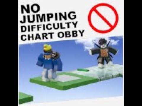 проходим ПАРКУР без ПРЫЖКА #No jumping difficulty chart obby#
