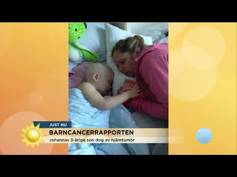 Johannas 3-årige son dog av hjärntumör: ”Vi fick hit medicinen – men för sent” - Nyhetsmorgon (TV4)