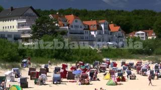 preview picture of video 'Stock Footage Europe Germany Baltic Sea Beach Bansin Usedom Island Ostsee Strand Urlaub Travel'