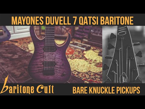 Mayones Duvell 7 27 Scale Baritone Guitar with Bare Knuckle Pickups