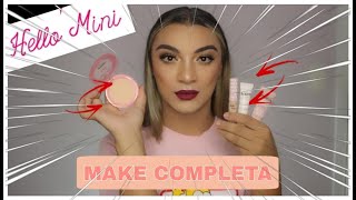 MAQUIAGEM COMPLETA USANDO HELLO MINI!