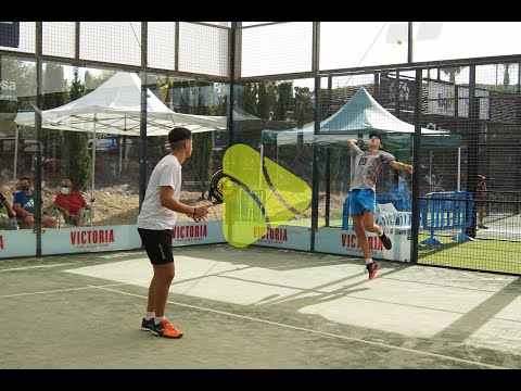 Vamos Pádel. Antonio Alamillo e Iker Rodríguez contra Jose Chamorro y Nacho Tato. Absoluto FAP