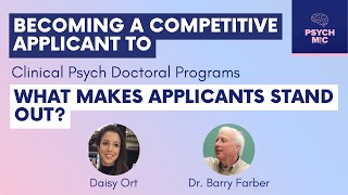 What Makes Applicants Stand Out | Psychology Grad School Tips Series