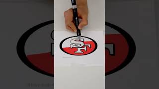 San Francisco 49ers - Oddly Satisfying Coloring #198