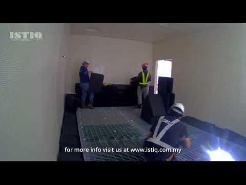 Anechoic Chamber Installation Malaysia Time Lapse