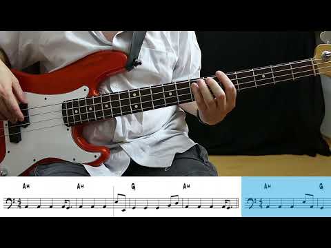 Uriah Heep   Lady In Black (Bass cover with notation)