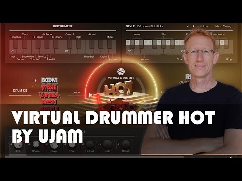 UJAM Virtual Drummer HOT - Walkthrough and Demo