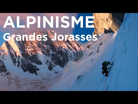 Petite MacIntyre Grandes Jorasses Face Nord Arête des Hirondelles Chamonix alpinisme montagne