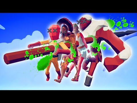 PINNING EVERY BOSS of FACTIONs TO THE WALL | TABS - Totally Accurate Battle Simulator