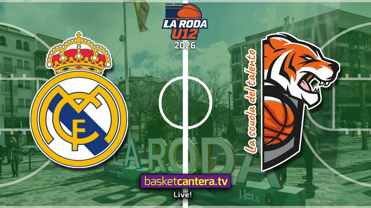 #Directo U12M. REAL MADRID vs SCUOLA DE TALENTO.- Torneo Alevín Masc. La Roda Future Stars 2026