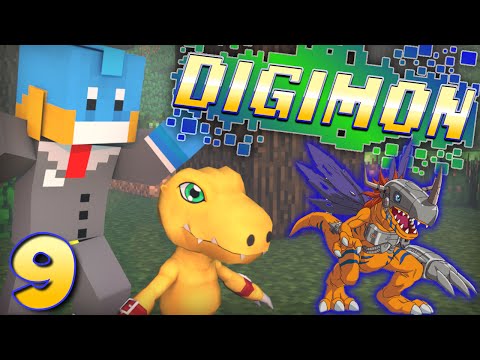 EPIC! Metal Greymon in Minecraft Digimon Modded Adventure!