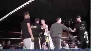 preview picture of video 'Callum Simpson v Hayden Allan Round 4+Decision - Boxing @ The Pavilion, Broadstairs 27 Sept 2013'
