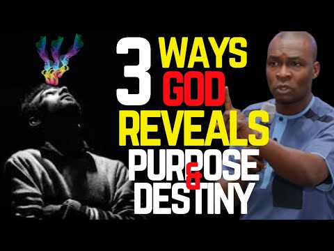 3 WAYS GOD REVEALS YOUR PURPOSE AND ASSIGNMENT | APOSTLE JOSHUA SELMAN