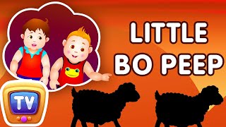 Little Bo Peep Has Lost Her Sheep Nursery Rhyme - ChuChu TV Kids Songs