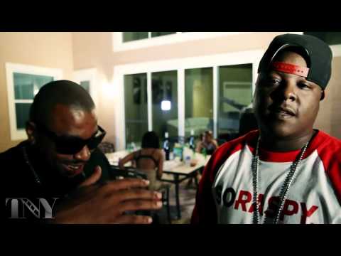 NORE & Jadakiss On Set Of S.U.P.E.R.T.H.U.G. Movie