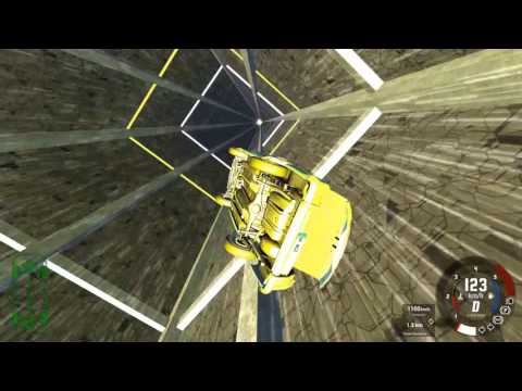 BeamNG - Traveling through a wormhole...