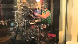 Innovation Studios - recording drums with Victims of Contagion