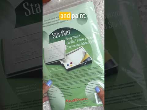 Is Masterson’s Sta-Wet Palette Worth It? #artsupplies #paintingtips #artistlife #artjourney #artist