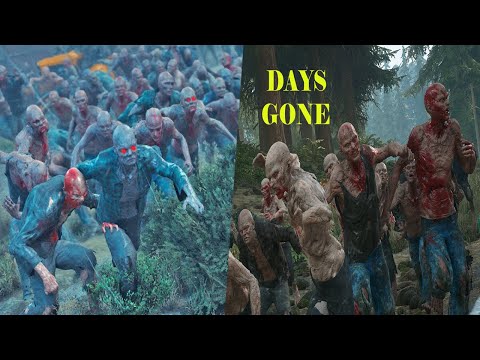DAYS GONE Sawmill Horde 500 Freakers NO SHOTS FIRED!