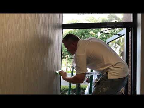 Cutting Your Vinyl Wallpaper?  No Worries! - Spencer Colgan