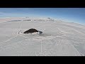 Aerial Video Of Turtle Rock And Surrounding Erebus Bay Antarctica