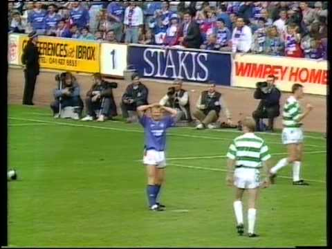 Rangers v Celtic Scottish Premier Division 1990-91