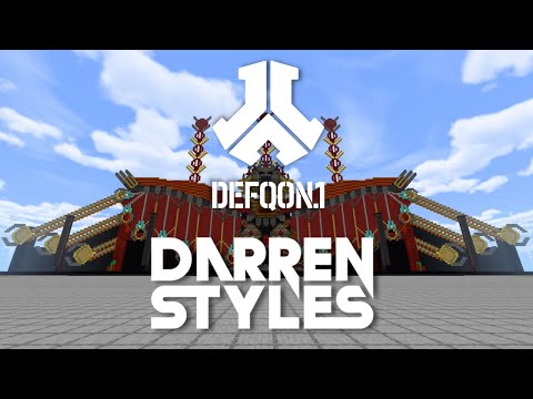 Darren Styles @ Defqon.1 Minecraft Weekend Festival 2022 (FAN MADE)