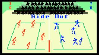 Spiker! Super Pro Volleyball for the Mattel Intellivision