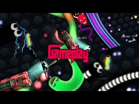 Gameplay - Slither io VIP (By Top X)