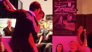 Video thumbnail for Encanto Rojo (Fabio Hager sexteto) Sandra Díaz Lucero y Sebastián Le Blanc. La mordida 23may25 (3/3)