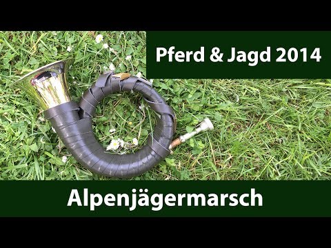Alpenjägermarsch „Das Große Freie“ - Pferd und Jagd 2014