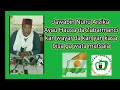 POINT DE PRESSE DU PRÉSIDENT NOUHOU M ARZIKA HAUSA Avec Zarma Abinda Nuhu Arzika Dan Farar Hula Yac