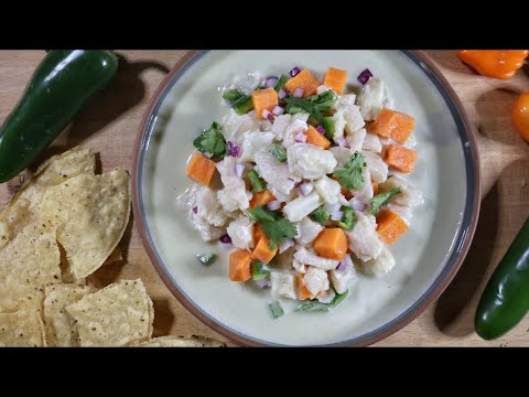 Peruvian-Style Ceviche (with Leche de Tigre) Recipe
