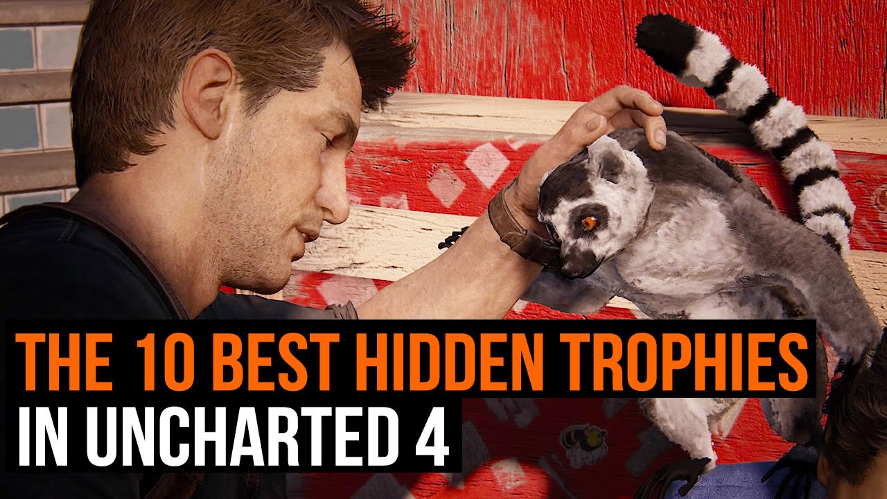 The 10 best hidden trophies in Uncharted 4 - YouTube