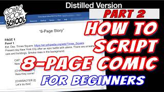 How To Script an 8-Page Comic!